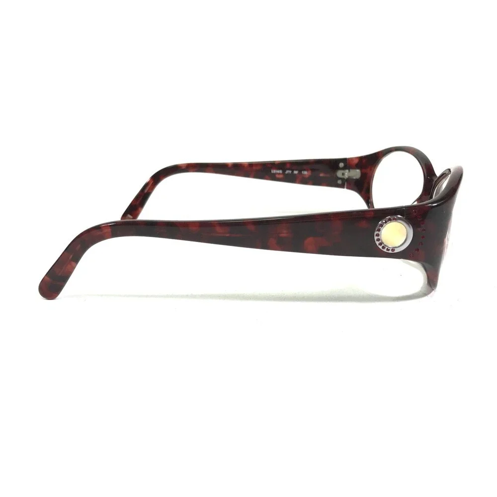 Liz Claiborne Eyeglasses Frames L514/S JTY Brown Tortoise Round 55-16-135